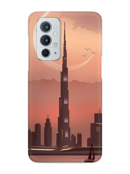 Landmark Burj Khalifa Snap Case for Oneplus 9RT (5G) Zapvi