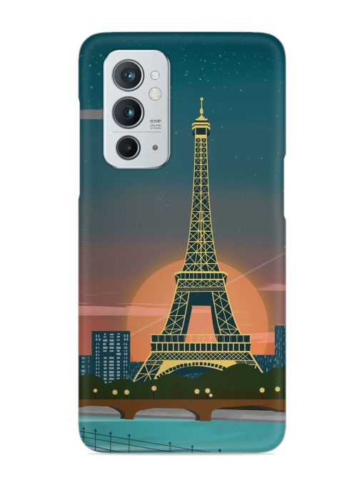 Scenery Architecture France Paris Snap Case for Oneplus 9RT (5G) Zapvi