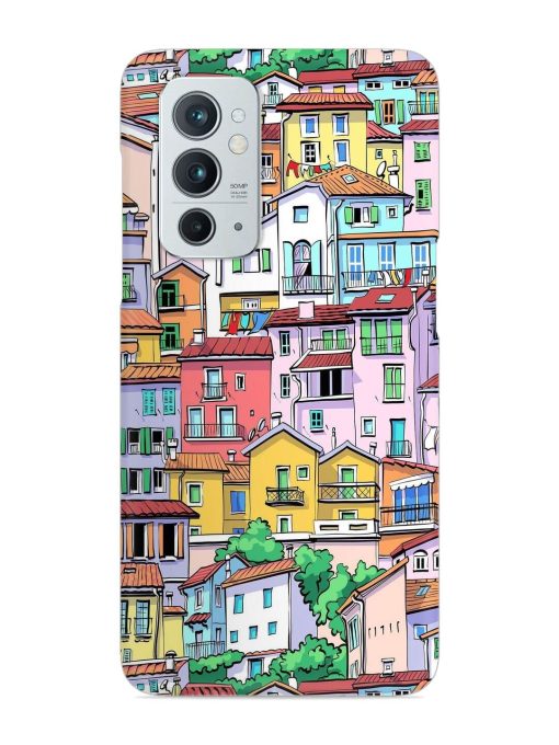 Europe Old Town Snap Case for Oneplus 9RT (5G) Zapvi