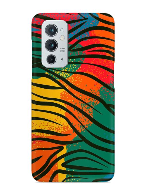 Bright Colorful Snap Case for Oneplus 9RT (5G) Zapvi