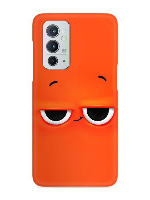 Smiley Face Snap Case for Oneplus 9RT (5G) Zapvi