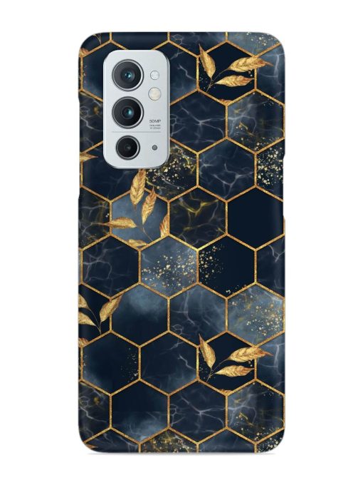 Marble Hexagon Seamless Snap Case for Oneplus 9RT (5G) Zapvi