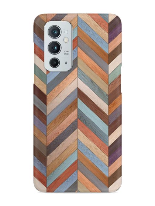 Seamless Wood Parquet Snap Case for Oneplus 9RT (5G) Zapvi