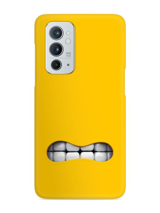 Mouth Character On Snap Case for Oneplus 9RT (5G) Zapvi