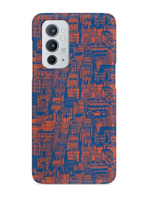 Hand Drawn Seamless Snap Case for Oneplus 9RT (5G) Zapvi