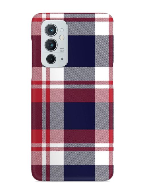 Classic Plaid Tartan Snap Case for Oneplus 9RT (5G) Zapvi