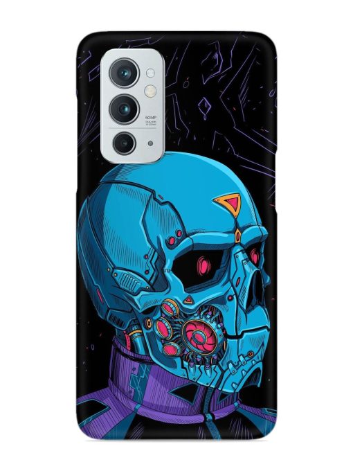 Skull Robo Vector Snap Case for Oneplus 9RT (5G) Zapvi