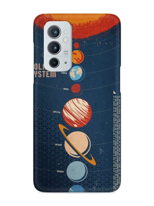 Solar System Vector Snap Case for Oneplus 9RT (5G)