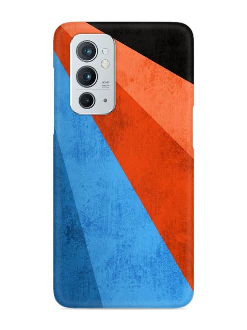 Modern Matte Abstract Snap Case for Oneplus 9RT (5G) Zapvi