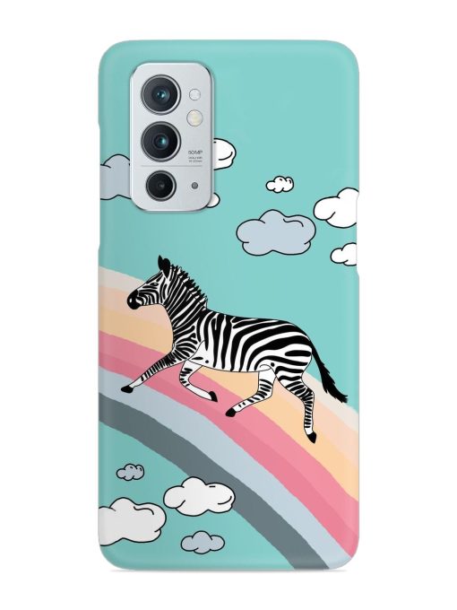 Running Zebra Snap Case for Oneplus 9RT (5G)