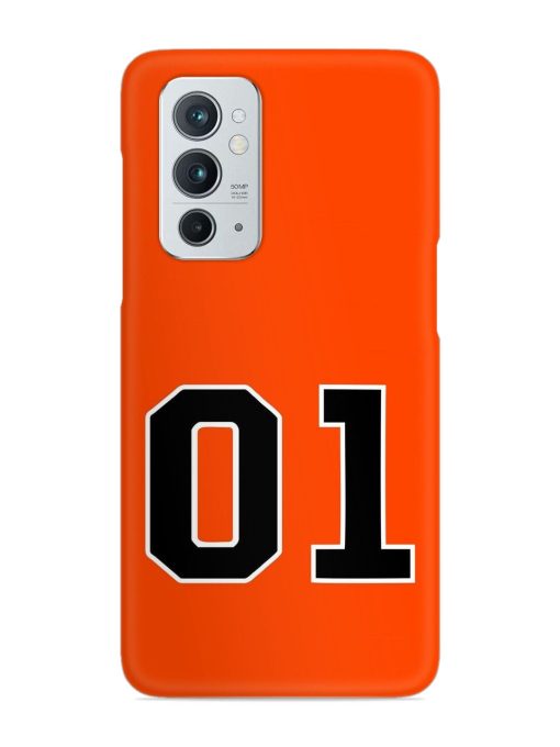 01 Number Snap Case for Oneplus 9RT (5G) Zapvi