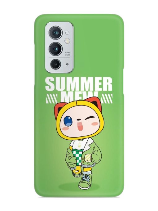 Summer Mew Snap Case for Oneplus 9RT (5G) Zapvi