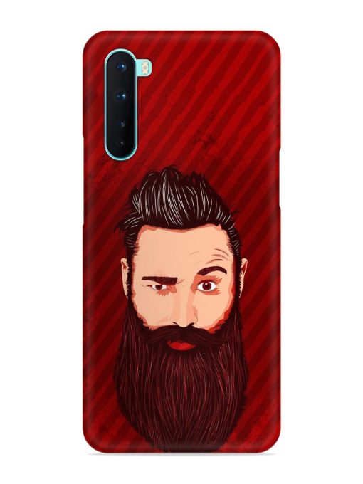 Beardo Man Snap Case for Oneplus Nord Zapvi