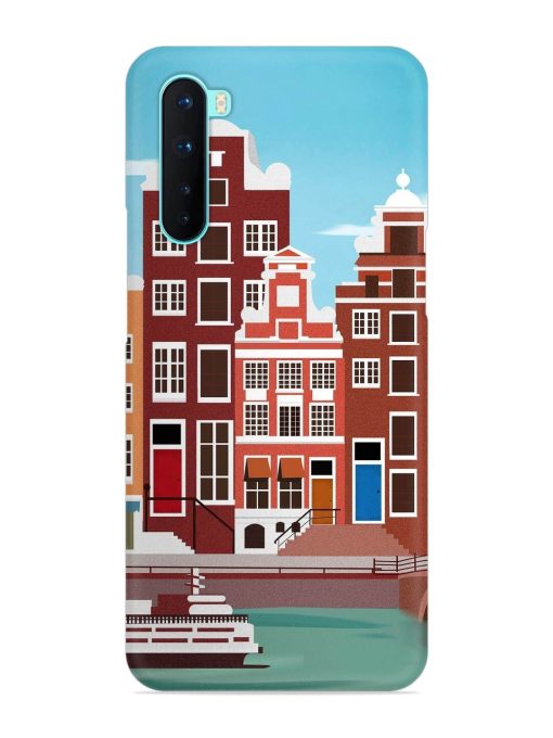 Scenery Architecture Amsterdam Landscape Snap Case for Oneplus Nord Zapvi