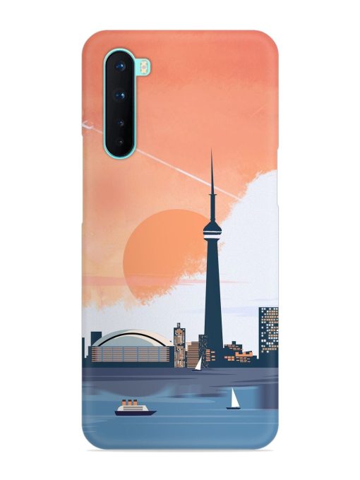 Toronto Canada Snap Case for Oneplus Nord Zapvi