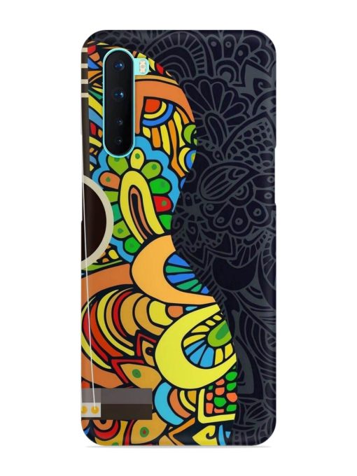 Guitar Vector Art Snap Case for Oneplus Nord