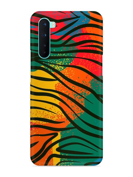 Bright Colorful Snap Case for Oneplus Nord Zapvi