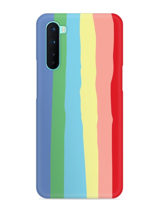 Rainbow Premium Shade Snap Case for Oneplus Nord Zapvi