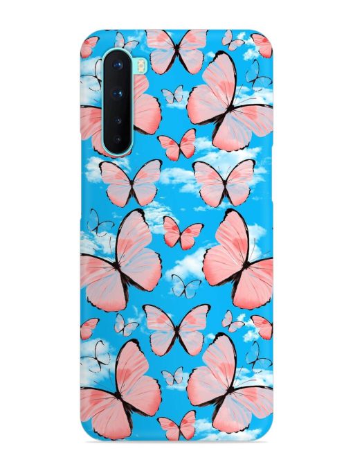 Seamless Pattern Tropical Snap Case for Oneplus Nord Zapvi