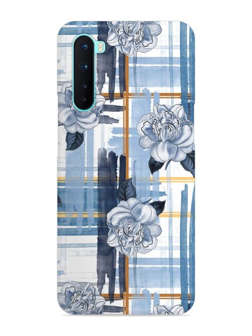 Watercolor Pattern Rose Snap Case for Oneplus Nord