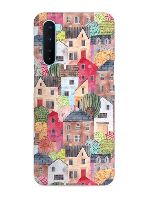 Abstract Seamless Pattern Snap Case for Oneplus Nord Zapvi