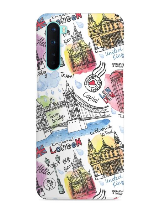 Vector London Landmark Snap Case for Oneplus Nord