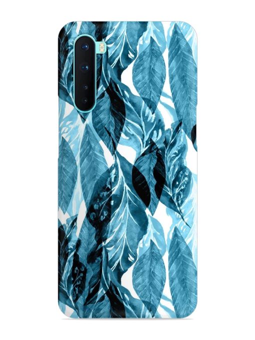 Leaves Pattern Jungle Snap Case for Oneplus Nord