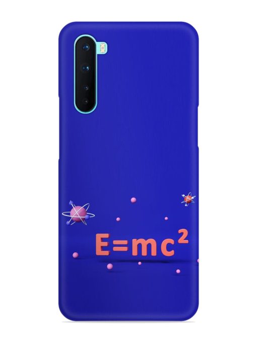 Formula Relativity Equation Snap Case for Oneplus Nord Zapvi