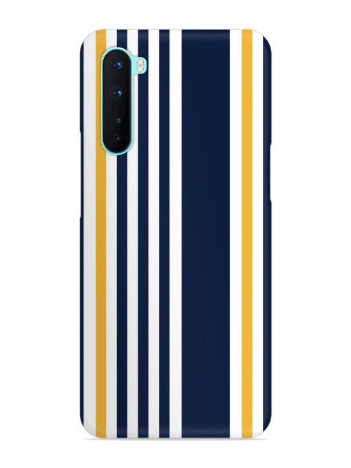 Seamless Stripe Pattern Snap Case for Oneplus Nord