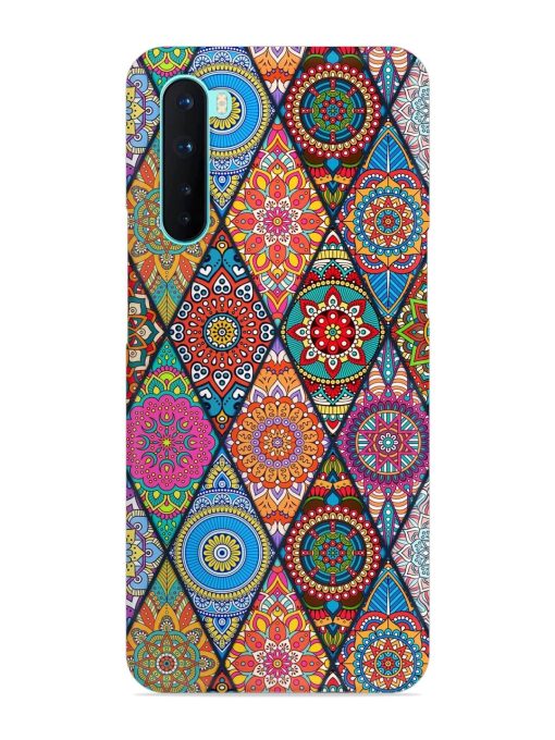 Seamless Tile Pattern Snap Case for Oneplus Nord Zapvi