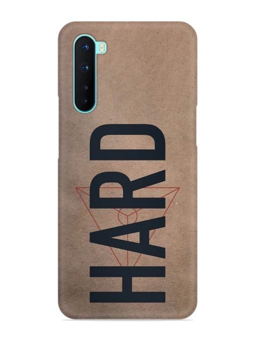 Hard Typo Snap Case for Oneplus Nord Zapvi