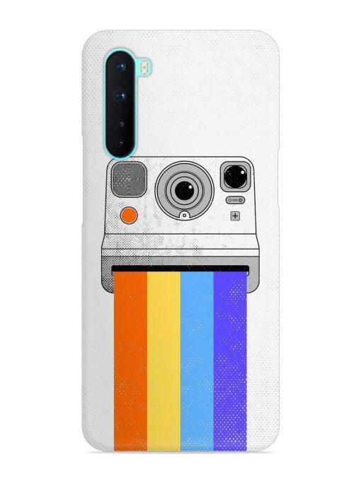 Retro Camera Art Snap Case for Oneplus Nord Zapvi