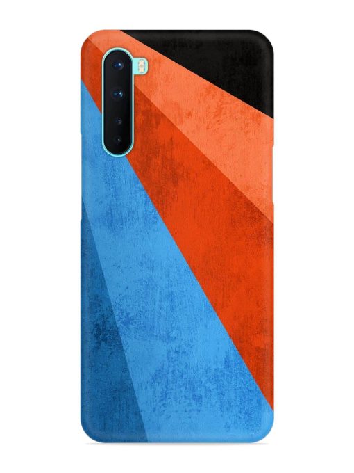 Modern Matte Abstract Snap Case for Oneplus Nord Zapvi