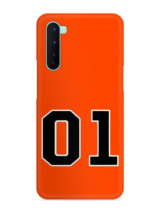 01 Number Snap Case for Oneplus Nord