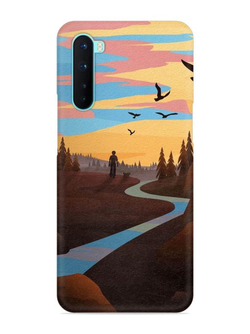 Natural Landscape Art Snap Case for Oneplus Nord