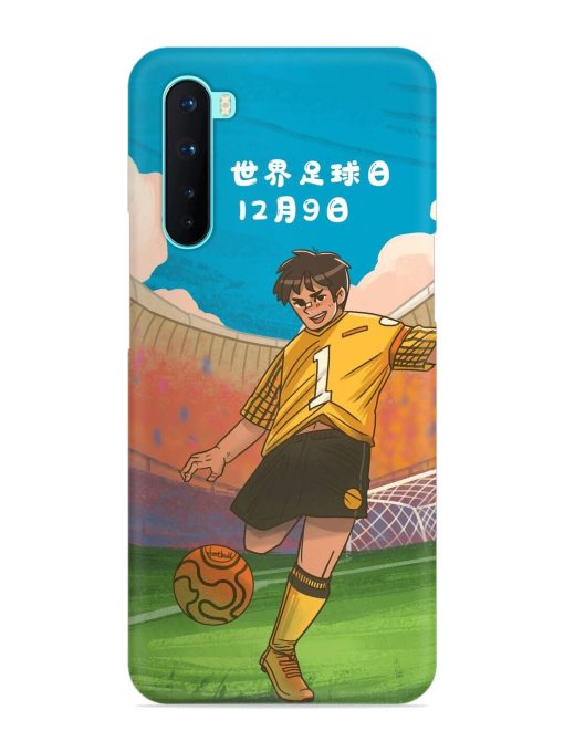 Soccer Kick Snap Case for Oneplus Nord