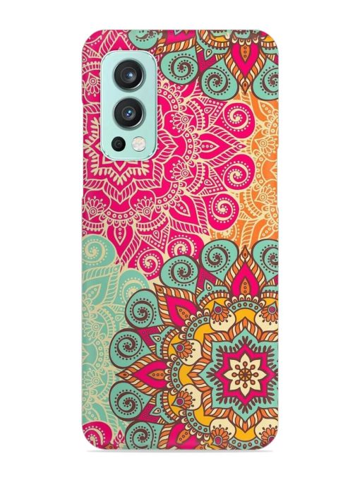 Mandala Seamless Snap Case for Oneplus Nord 2 (5G) Zapvi