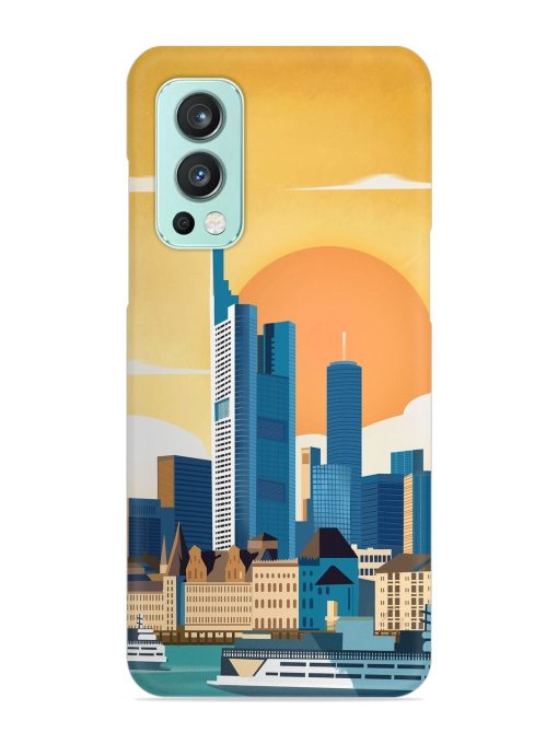 Germany Frankfurt Snap Case for Oneplus Nord 2 (5G) Zapvi