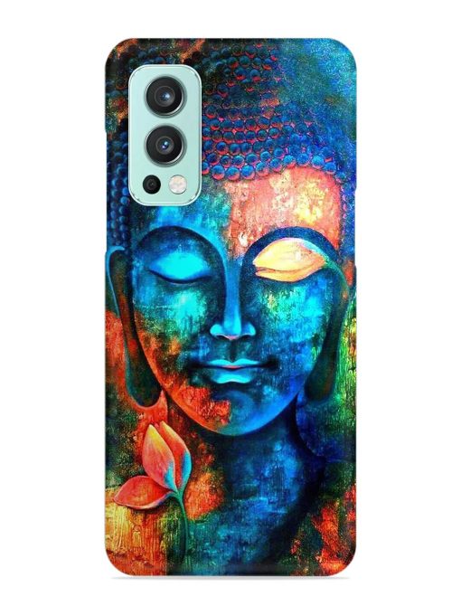 Buddha Painting Snap Case for Oneplus Nord 2 (5G) Zapvi