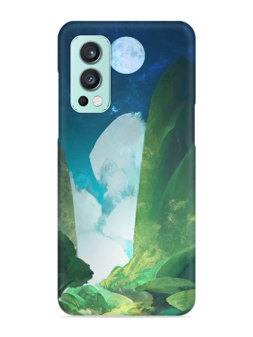 Abstract Art Of Nature Snap Case for Oneplus Nord 2 (5G) Zapvi