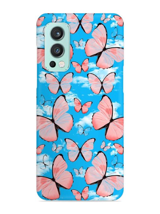 Seamless Pattern Tropical Snap Case for Oneplus Nord 2 (5G)