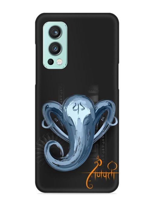 Illustration Lord Ganpati Snap Case for Oneplus Nord 2 (5G) Zapvi