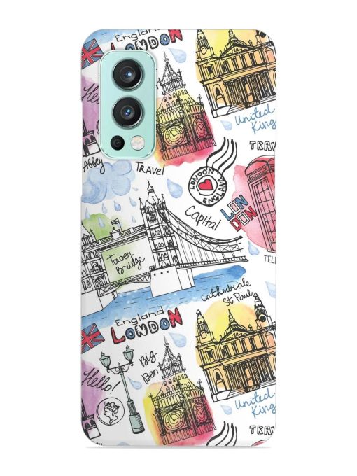 Vector London Landmark Snap Case for Oneplus Nord 2 (5G)