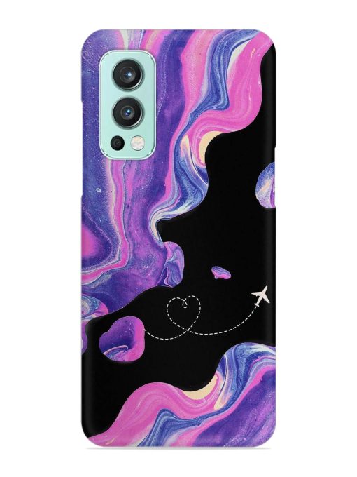 Glitter Art Snap Case for Oneplus Nord 2 (5G) Zapvi