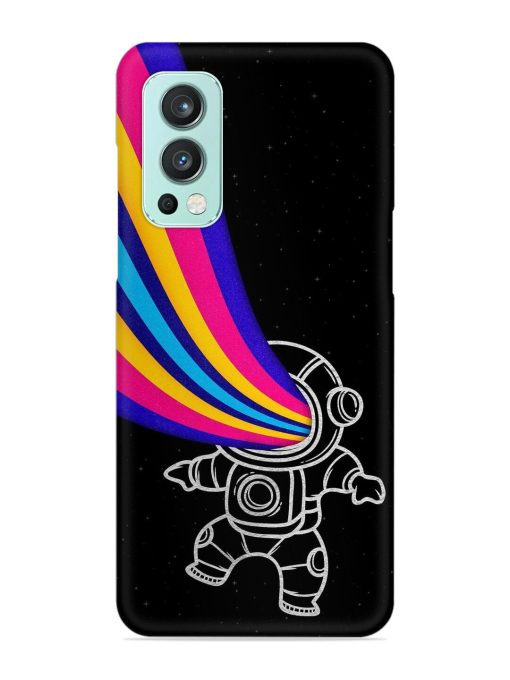 Astronaut Snap Case for Oneplus Nord 2 (5G) Zapvi