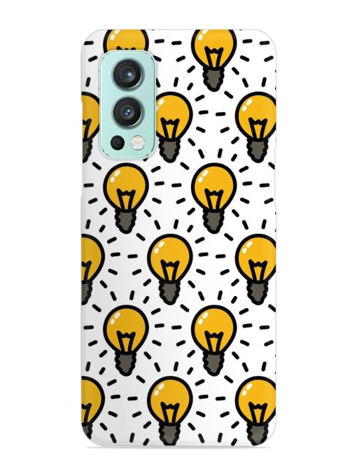 Light Bulb Seamless Snap Case for Oneplus Nord 2 (5G) Zapvi