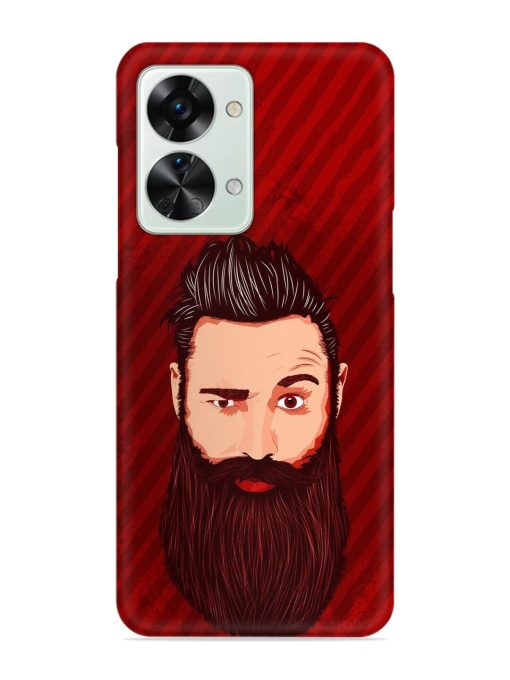 Beardo Man Snap Case for Oneplus Nord 2T (5G) Zapvi