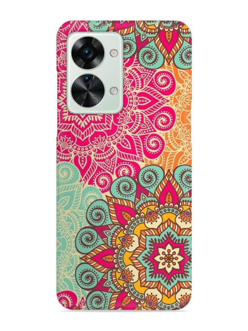 Mandala Seamless Snap Case for Oneplus Nord 2T (5G) Zapvi