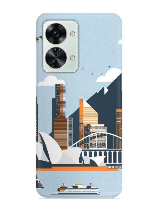 Sydney Opera Landscape Snap Case for Oneplus Nord 2T (5G) Zapvi