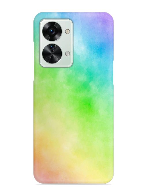 Watercolor Mixture Snap Case for Oneplus Nord 2T (5G) Zapvi